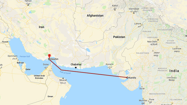 Iran and India establish shipping links